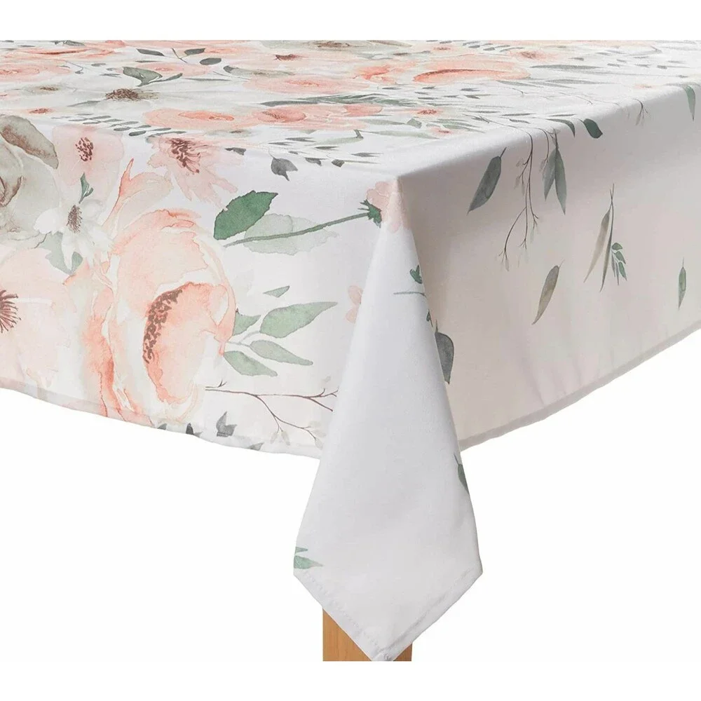 Printed Textured Tablecloth 52
